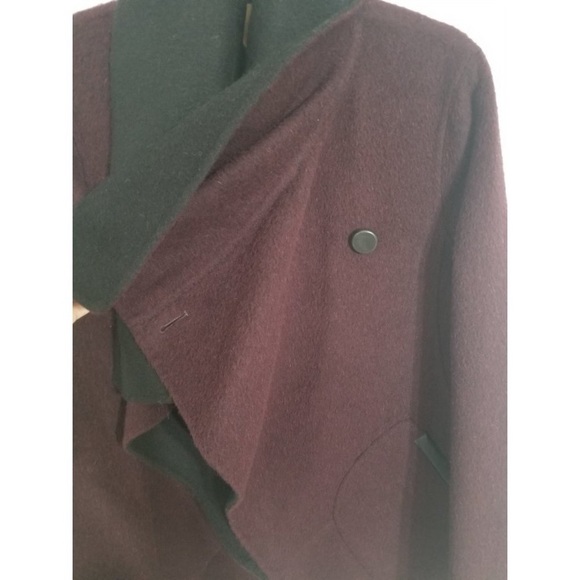 RARE !!! VAYNA REVERSIBLE WATERFALL JACKET - sz L - Picture 9 of 13